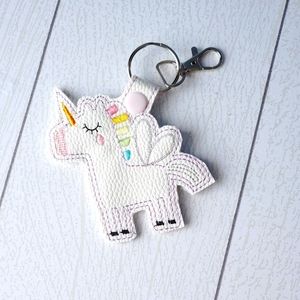 Unicorn keychain